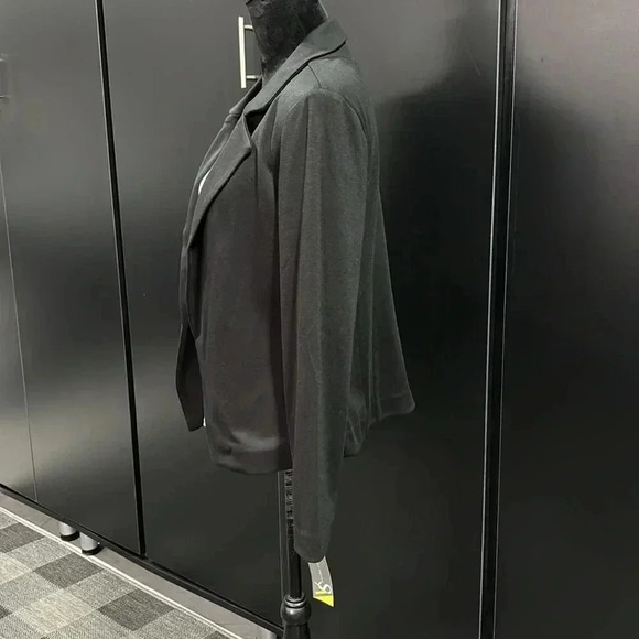 Valerie Stevens Single Breasted Blazer, open front, shoulder pads,classic - Picture 2 of 10